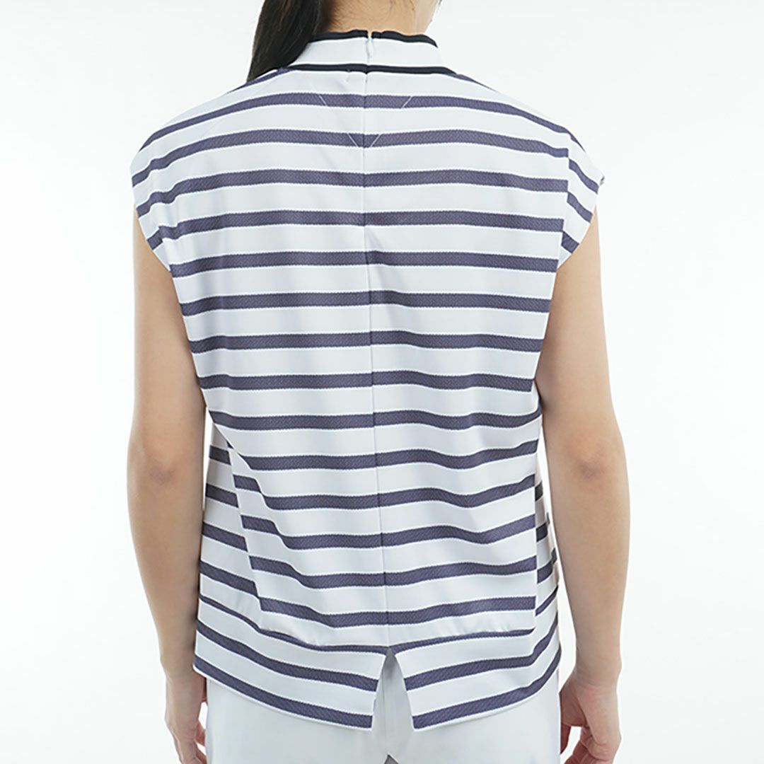 トミー ヒルフィガー ゴルフ Tommy Hilfiger Golf レディース レディース フレンチスリーブ コクーンモックネックシャツ THLA515 詳細20