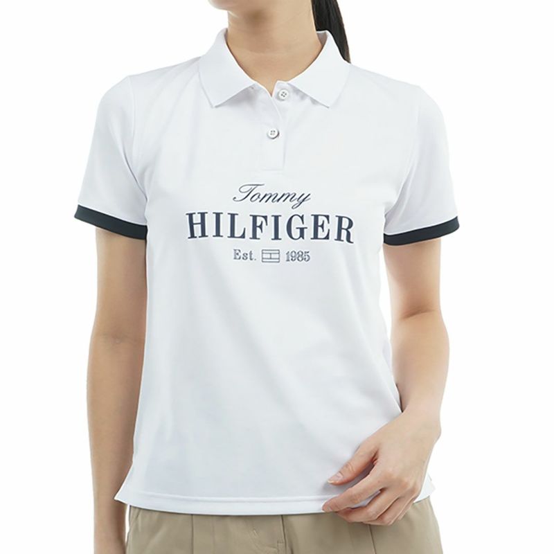 トミー ヒルフィガー ゴルフ Tommy Hilfiger Golf レディース レディース クラシックロゴ 半袖ポロシャツ THLA516 詳細2