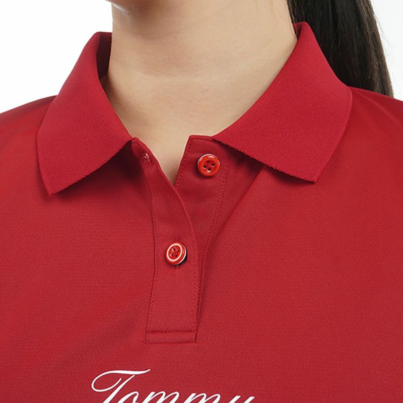 トミー ヒルフィガー ゴルフ Tommy Hilfiger Golf レディース レディース クラシックロゴ 半袖ポロシャツ THLA516 詳細11