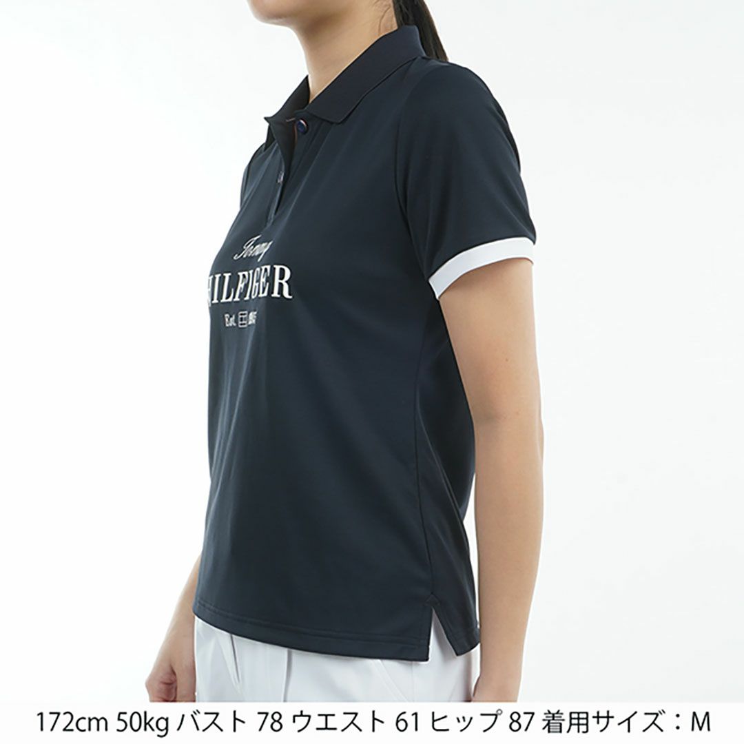 トミー ヒルフィガー ゴルフ Tommy Hilfiger Golf レディース レディース クラシックロゴ 半袖ポロシャツ THLA516 詳細15