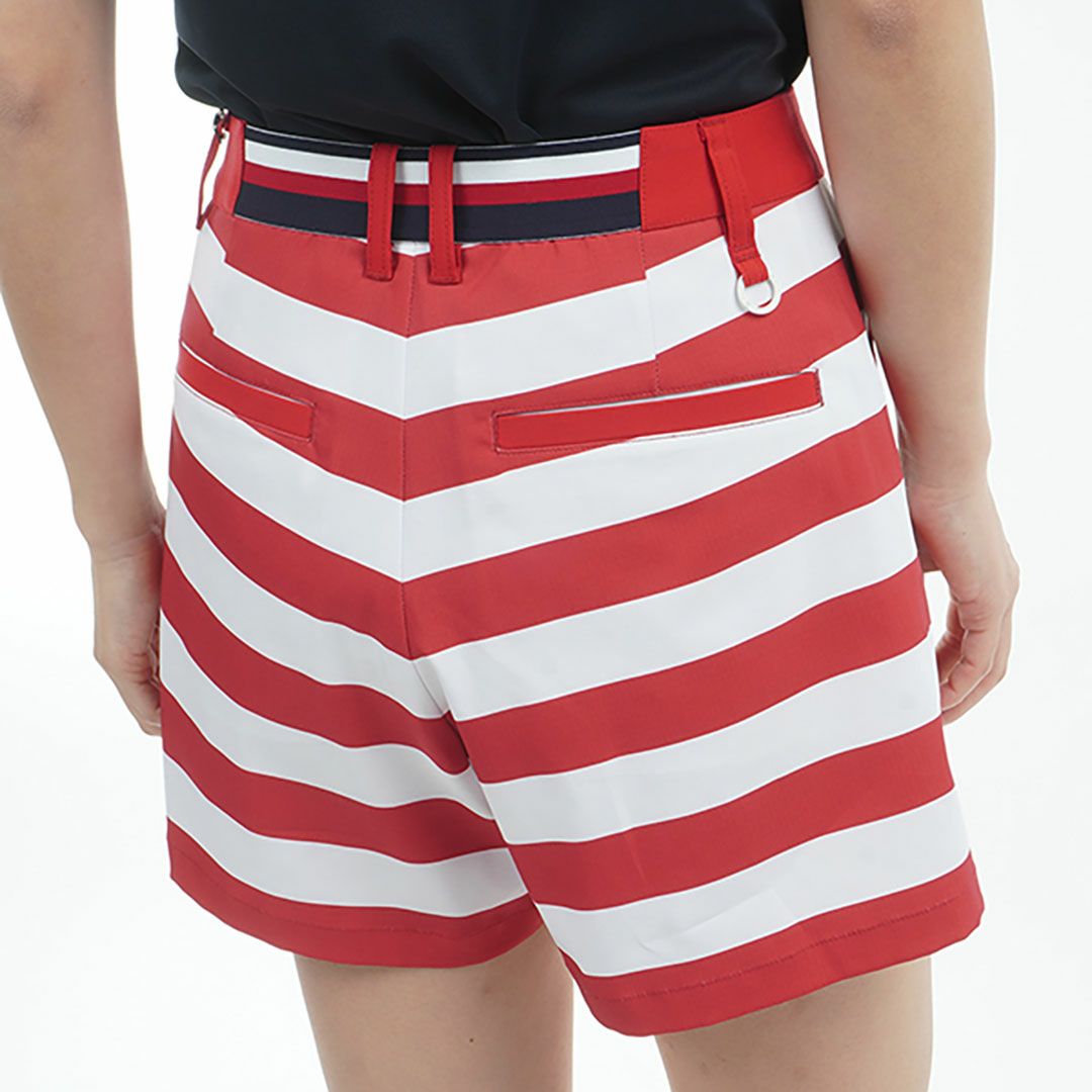 トミー ヒルフィガー ゴルフ Tommy Hilfiger Golf レディース レディース ボックスプリーツ マリンキュロット THLA518 詳細11