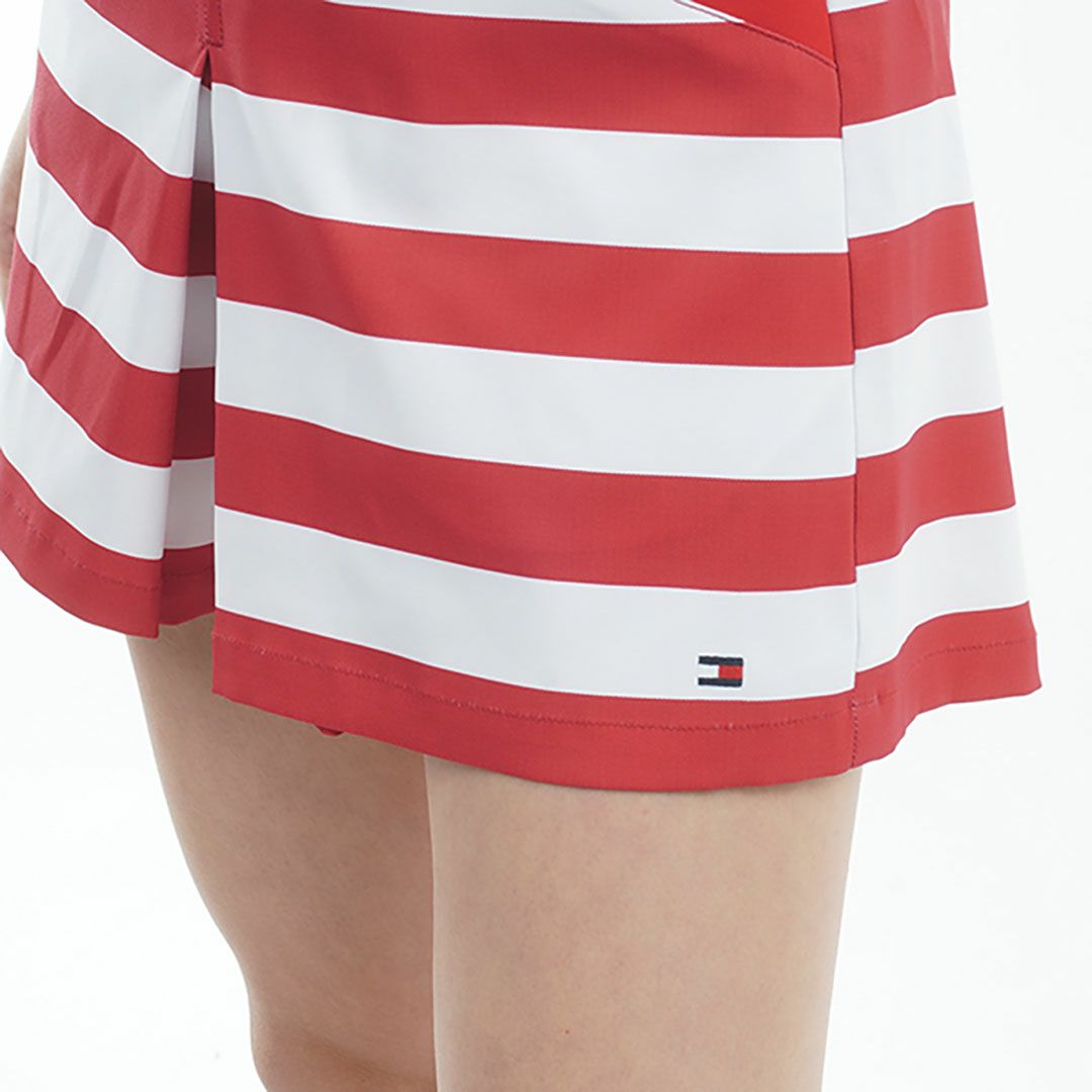 トミー ヒルフィガー ゴルフ Tommy Hilfiger Golf レディース レディース ボックスプリーツ マリンキュロット THLA518 詳細12