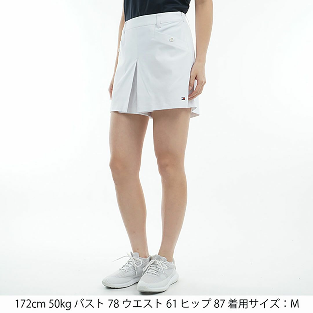 トミー ヒルフィガー ゴルフ Tommy Hilfiger Golf レディース レディース ボックスプリーツ マリンキュロット THLA518 詳細14