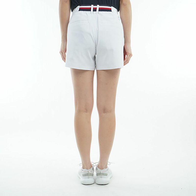 トミー ヒルフィガー ゴルフ Tommy Hilfiger Golf レディース レディース フロントタックツイル ショートパンツ THLA519 詳細16