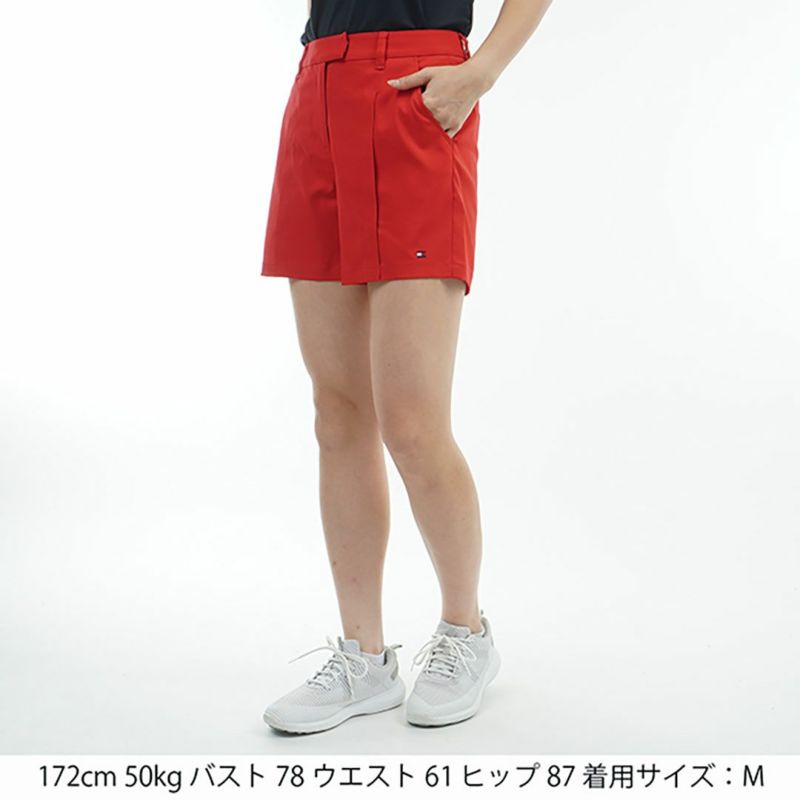 トミー ヒルフィガー ゴルフ Tommy Hilfiger Golf レディース レディース フロントタックツイル ショートパンツ THLA519 詳細23