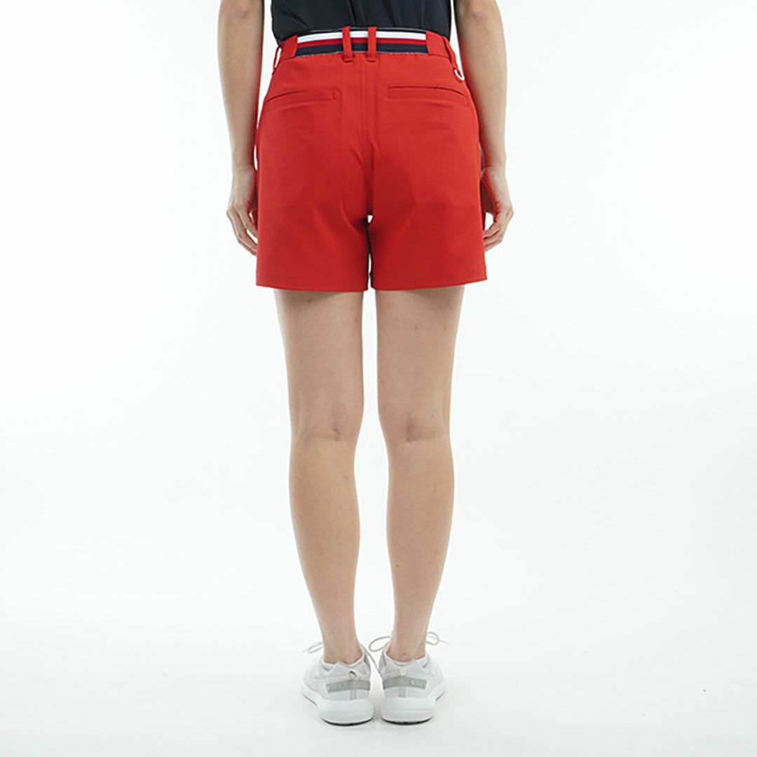トミー ヒルフィガー ゴルフ Tommy Hilfiger Golf レディース レディース フロントタックツイル ショートパンツ THLA519 詳細24