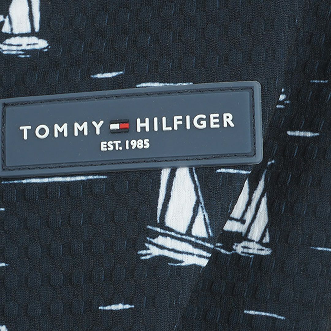トミー ヒルフィガー ゴルフ Tommy Hilfiger Golf レディース レディース ヨットプリント フレンチスリーブシャツ THLA520 詳細11