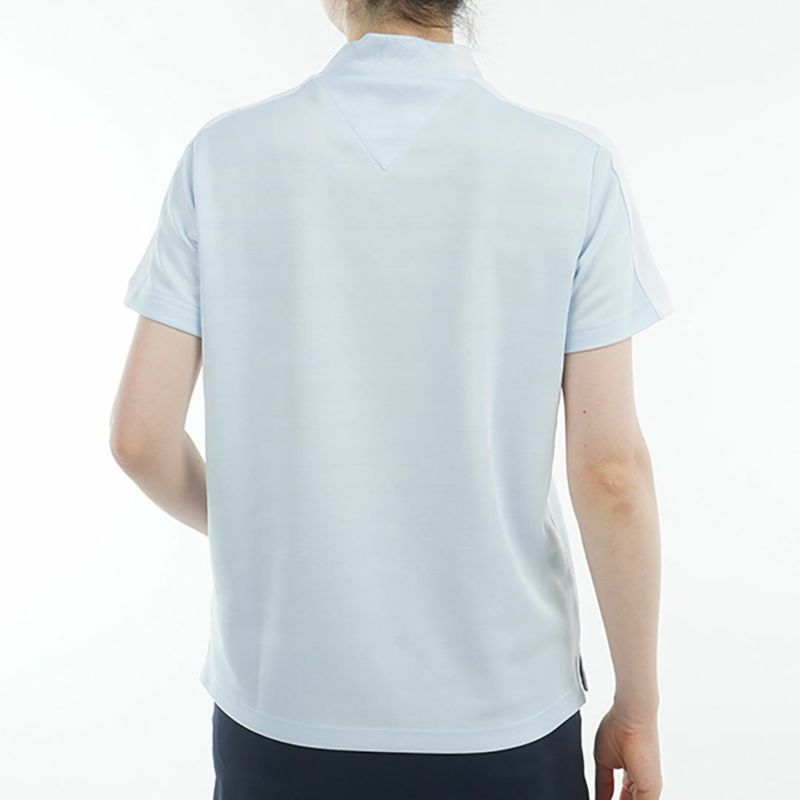 トミー ヒルフィガー ゴルフ Tommy Hilfiger Golf レディース レディース サークルロゴ 半袖モックネックシャツ THLA522 詳細7