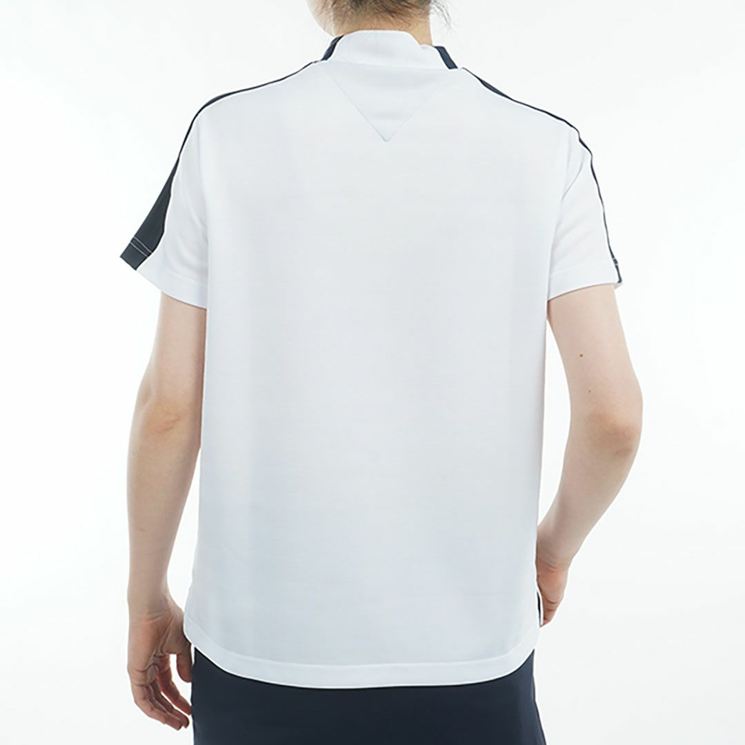 トミー ヒルフィガー ゴルフ Tommy Hilfiger Golf レディース レディース サークルロゴ 半袖モックネックシャツ THLA522 詳細13
