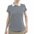 トミー ヒルフィガー ゴルフ Tommy Hilfiger Golf レディース レディース ストライプ キャップスリーブポロシャツ THLA524 詳細2
