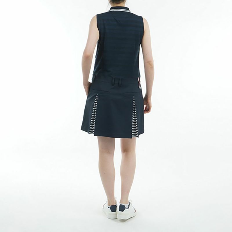 トミー ヒルフィガー ゴルフ Tommy Hilfiger Golf レディース レディース ノースリーブ コンビシャツワンピース THLA526 詳細6