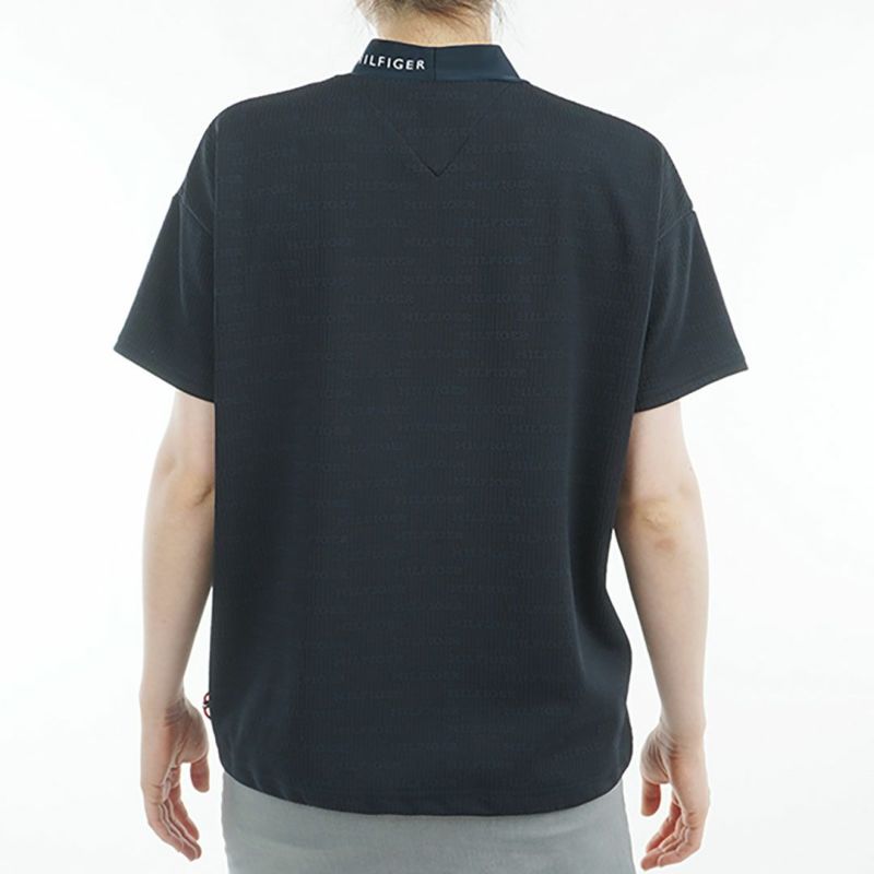 トミー ヒルフィガー ゴルフ Tommy Hilfiger Golf レディース レディース ジャカードリラックス 半袖モックネックシャツ THLA529 詳細16