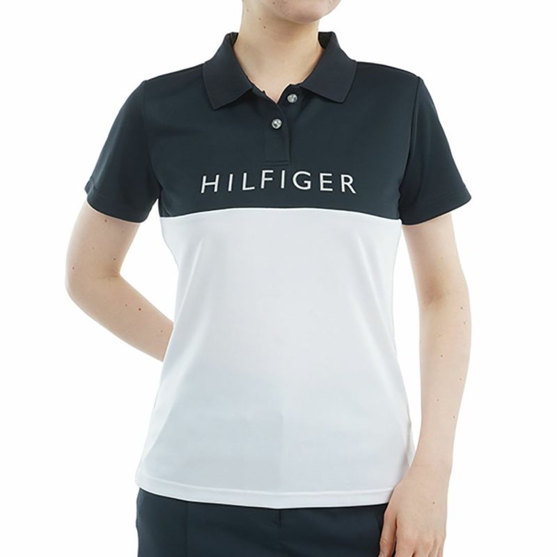 トミー ヒルフィガー ゴルフ Tommy Hilfiger Golf レディース レディース コントラストカラー 半袖ロゴポロシャツ THLA530 詳細2