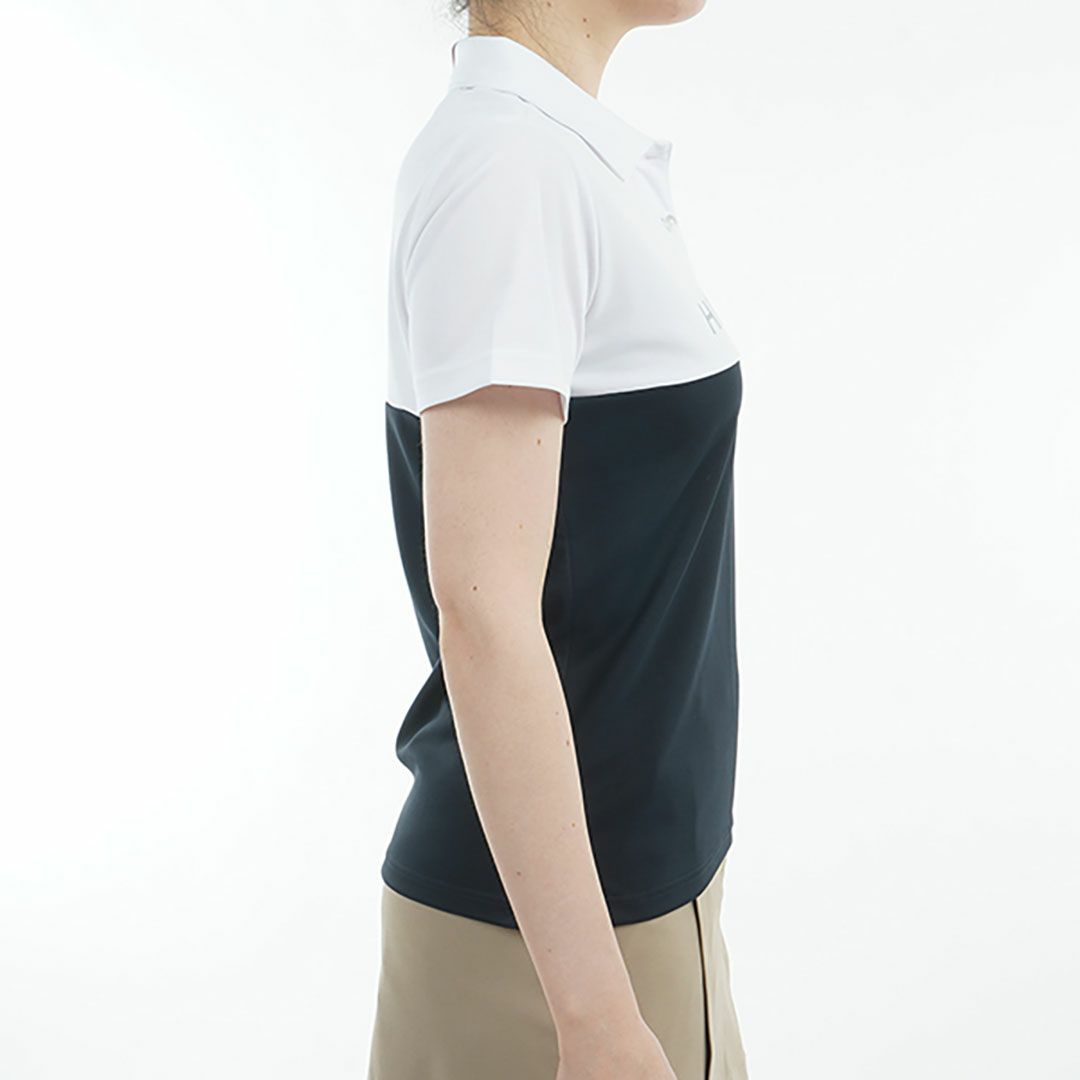 トミー ヒルフィガー ゴルフ Tommy Hilfiger Golf レディース レディース コントラストカラー 半袖ロゴポロシャツ THLA530 詳細8