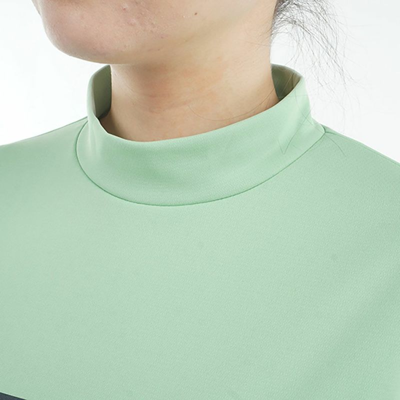 トミー ヒルフィガー ゴルフ Tommy Hilfiger Golf レディース レディース ラインロゴ 半袖モックネックシャツ THLA532 詳細11