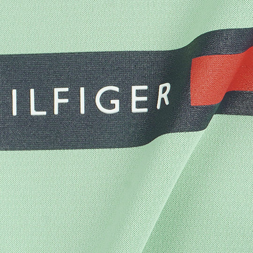 トミー ヒルフィガー ゴルフ Tommy Hilfiger Golf レディース レディース ラインロゴ 半袖モックネックシャツ THLA532 詳細12