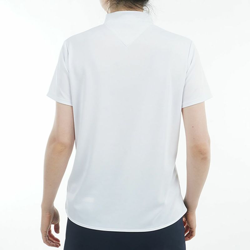 トミー ヒルフィガー ゴルフ Tommy Hilfiger Golf レディース レディース ラインロゴ 半袖モックネックシャツ THLA532 詳細14