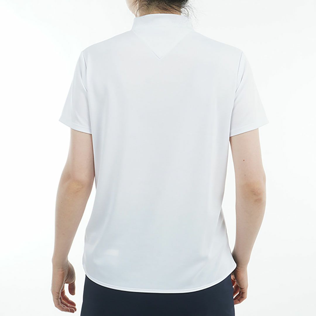 トミー ヒルフィガー ゴルフ Tommy Hilfiger Golf レディース レディース ラインロゴ 半袖モックネックシャツ THLA532 詳細14