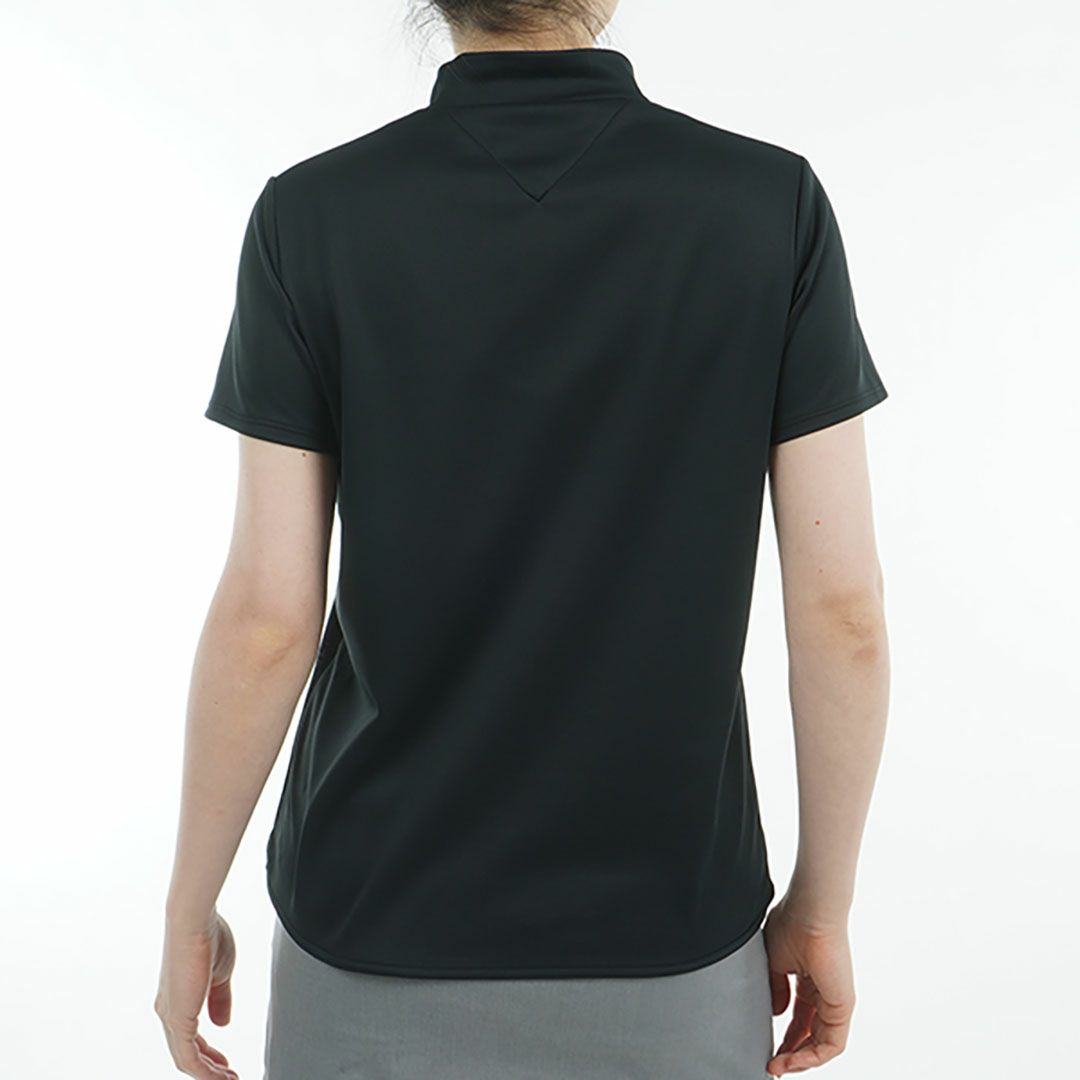 トミー ヒルフィガー ゴルフ Tommy Hilfiger Golf レディース レディース ラインロゴ 半袖モックネックシャツ THLA532 詳細16