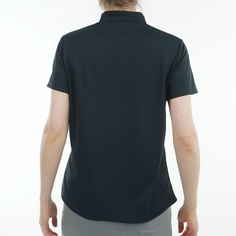 トミー ヒルフィガー ゴルフ Tommy Hilfiger Golf レディース レディース ラインロゴ 半袖モックネックシャツ THLA532 詳細18