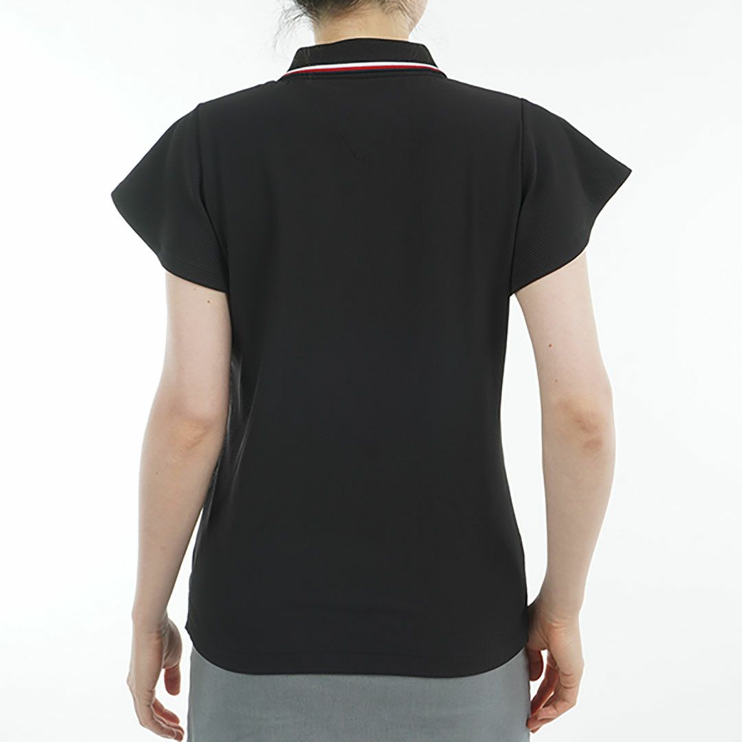 トミー ヒルフィガー ゴルフ Tommy Hilfiger Golf レディース レディース ハイテンション バタフライスリーブシャツ THLA533 詳細7