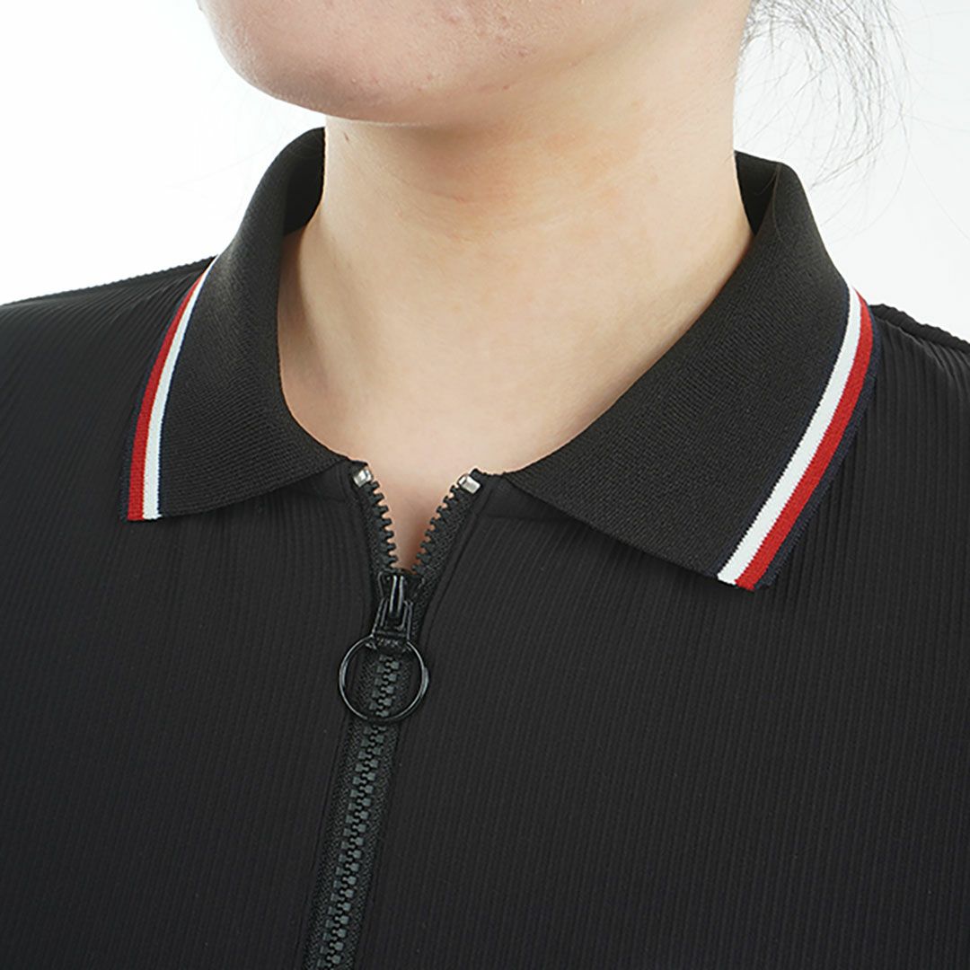 トミー ヒルフィガー ゴルフ Tommy Hilfiger Golf レディース レディース ハイテンション バタフライスリーブシャツ THLA533 詳細11