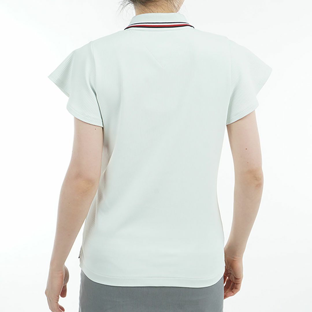 トミー ヒルフィガー ゴルフ Tommy Hilfiger Golf レディース レディース ハイテンション バタフライスリーブシャツ THLA533 詳細14