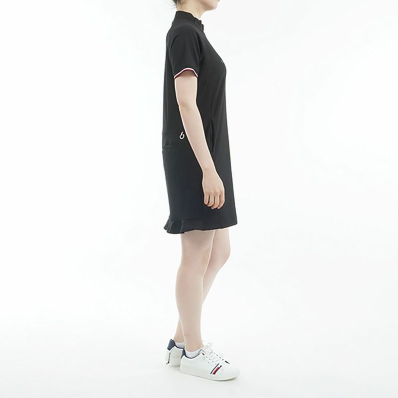 トミー ヒルフィガー ゴルフ Tommy Hilfiger Golf レディース レディース ハイテンションモックネック Aラインワンピース THLA534 詳細8