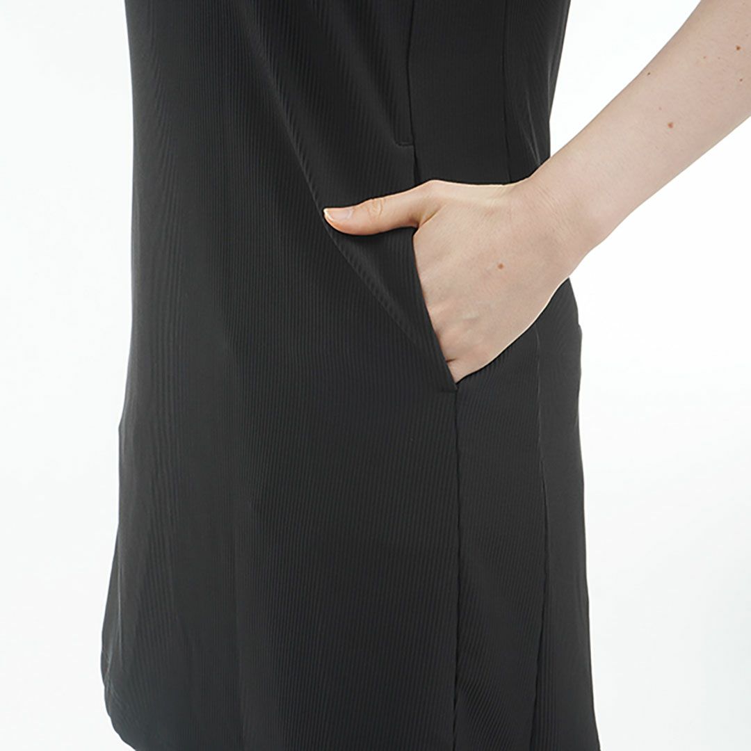 トミー ヒルフィガー ゴルフ Tommy Hilfiger Golf レディース レディース ハイテンションモックネック Aラインワンピース THLA534 詳細10