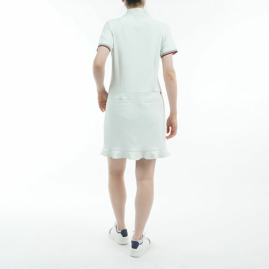 トミー ヒルフィガー ゴルフ Tommy Hilfiger Golf レディース レディース ハイテンションモックネック Aラインワンピース THLA534 詳細17