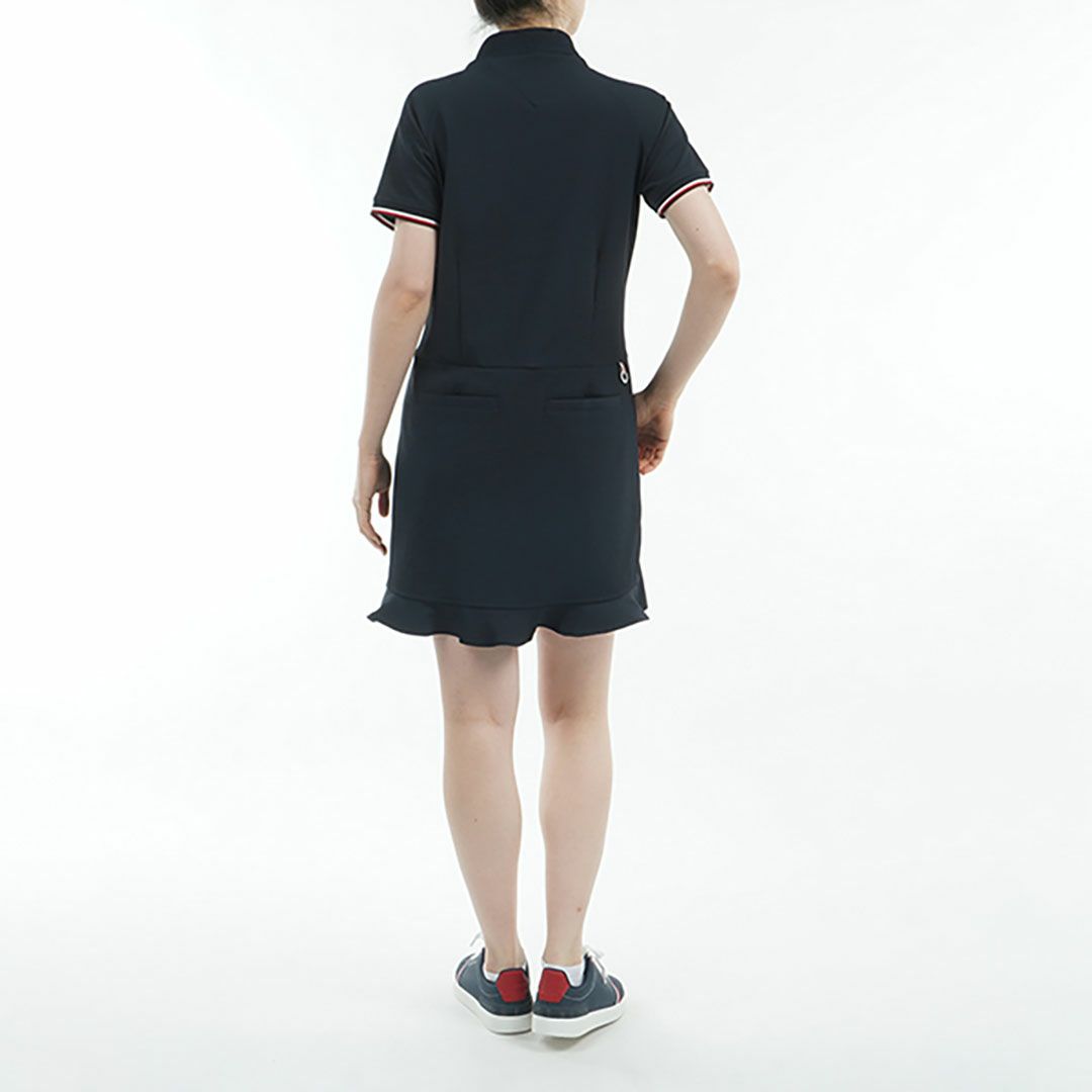 トミー ヒルフィガー ゴルフ Tommy Hilfiger Golf レディース レディース ハイテンションモックネック Aラインワンピース THLA534 詳細19