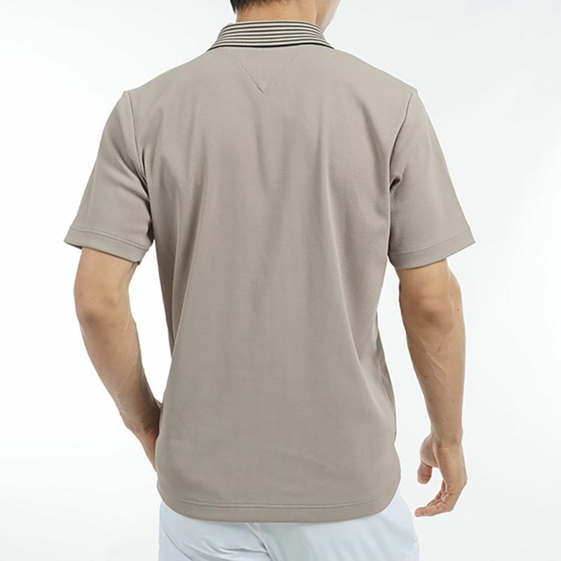 トミー ヒルフィガー ゴルフ Tommy Hilfiger Golf メンズ メンズ ビッグ鹿の子 スキッパーポロシャツ THMA502 詳細18