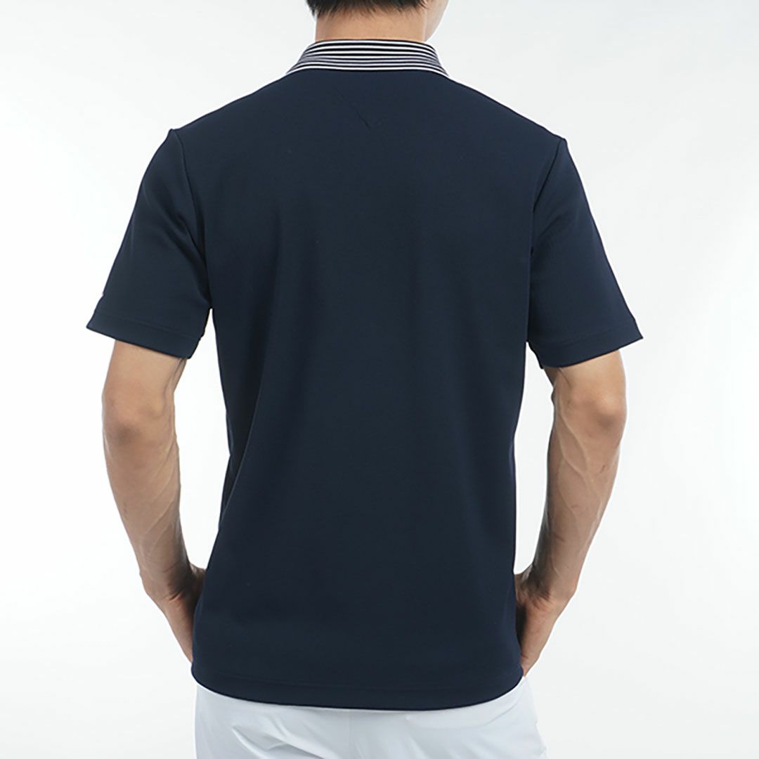 トミー ヒルフィガー ゴルフ Tommy Hilfiger Golf メンズ メンズ ビッグ鹿の子 スキッパーポロシャツ THMA502 詳細20