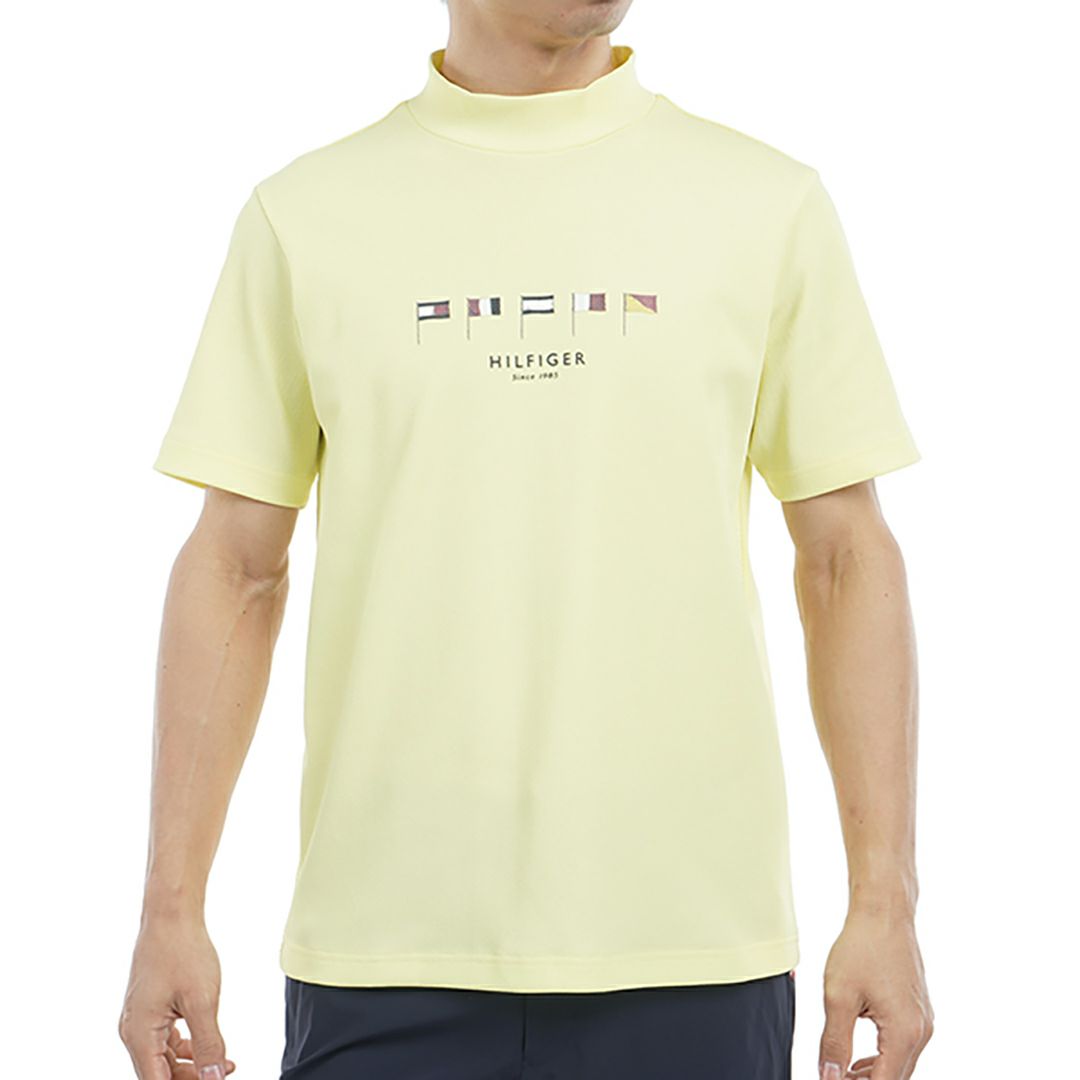 トミー ヒルフィガー ゴルフ Tommy Hilfiger Golf メンズ メンズ マルチフラッグ 半袖モックネックシャツ THMA503 詳細5