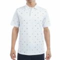 トミー ヒルフィガー ゴルフ Tommy Hilfiger Golf メンズ メンズ マルチフラッグモノグラム 半袖ポロシャツ THMA504 詳細2