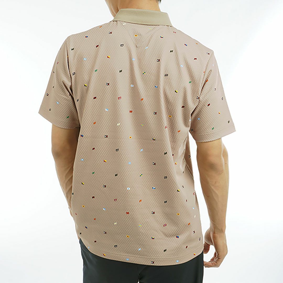 トミー ヒルフィガー ゴルフ Tommy Hilfiger Golf メンズ メンズ マルチフラッグモノグラム 半袖ポロシャツ THMA504 詳細14