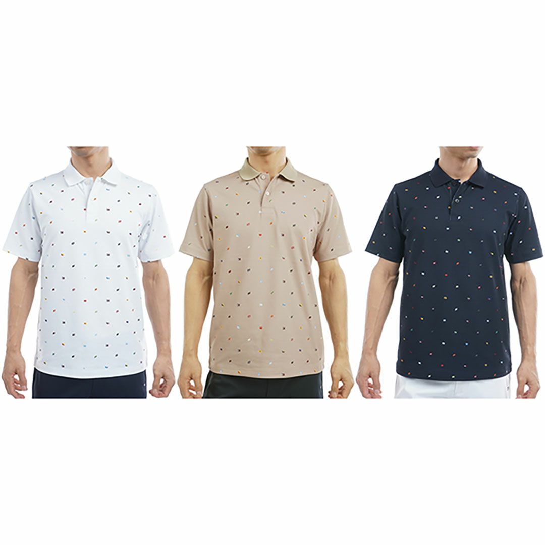 トミー ヒルフィガー ゴルフ Tommy Hilfiger Golf メンズ メンズ マルチフラッグモノグラム 半袖ポロシャツ THMA504 詳細15