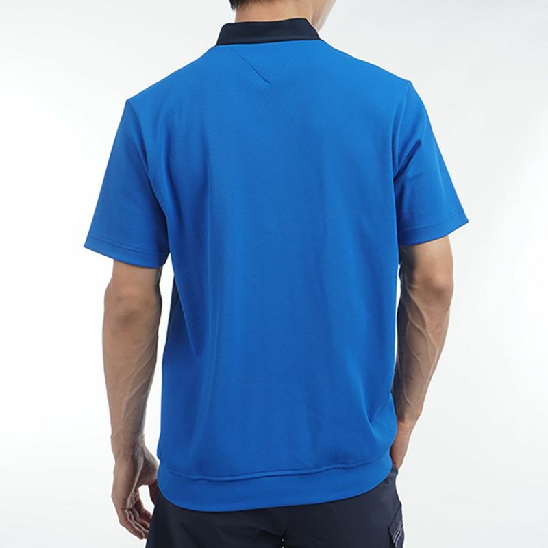 トミー ヒルフィガー ゴルフ Tommy Hilfiger Golf メンズ メンズ カラーブロック 半袖モックネックシャツ THMA505 詳細7