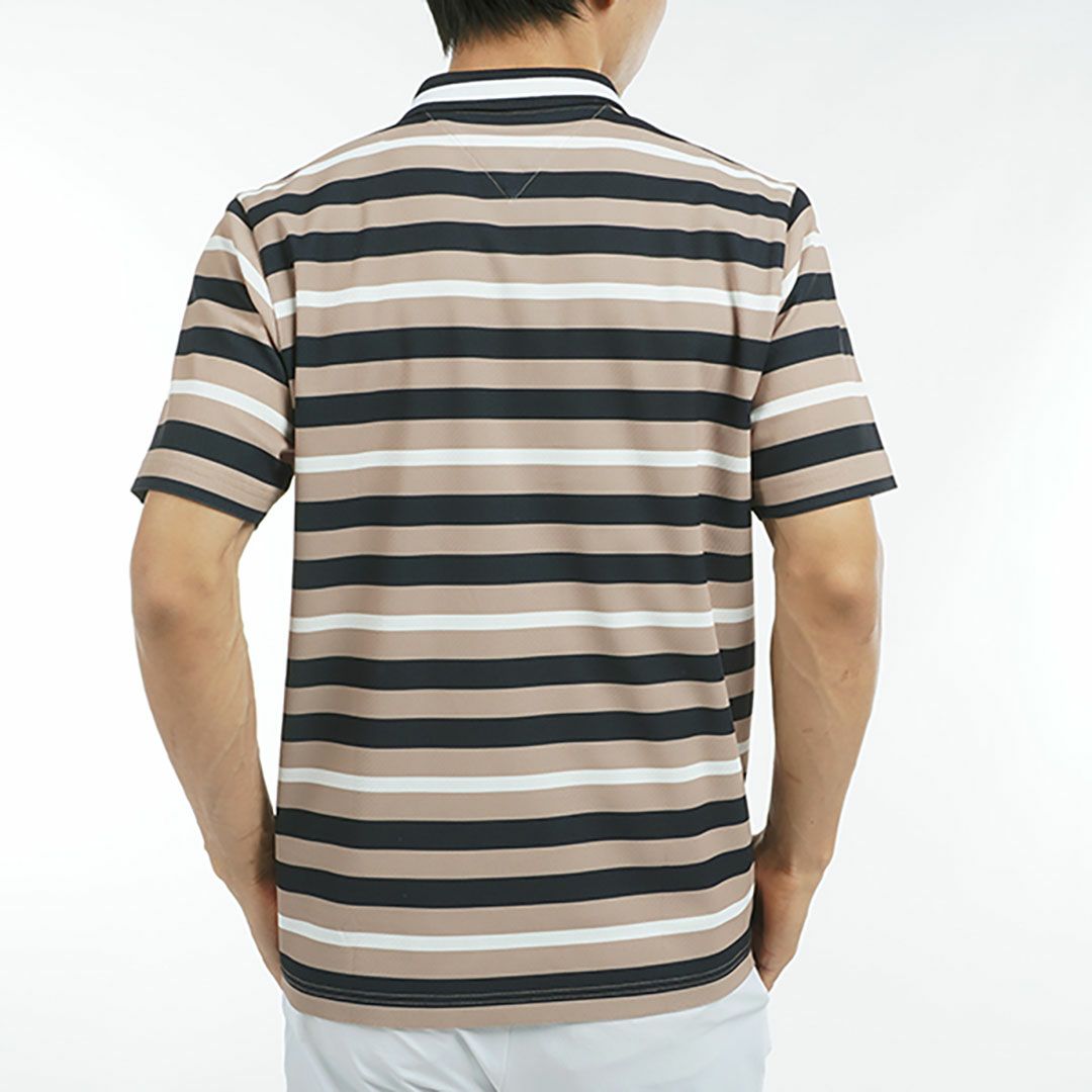 トミー ヒルフィガー ゴルフ Tommy Hilfiger Golf メンズ メンズ マルチボーダー 半袖ポロシャツ THMA506 詳細13