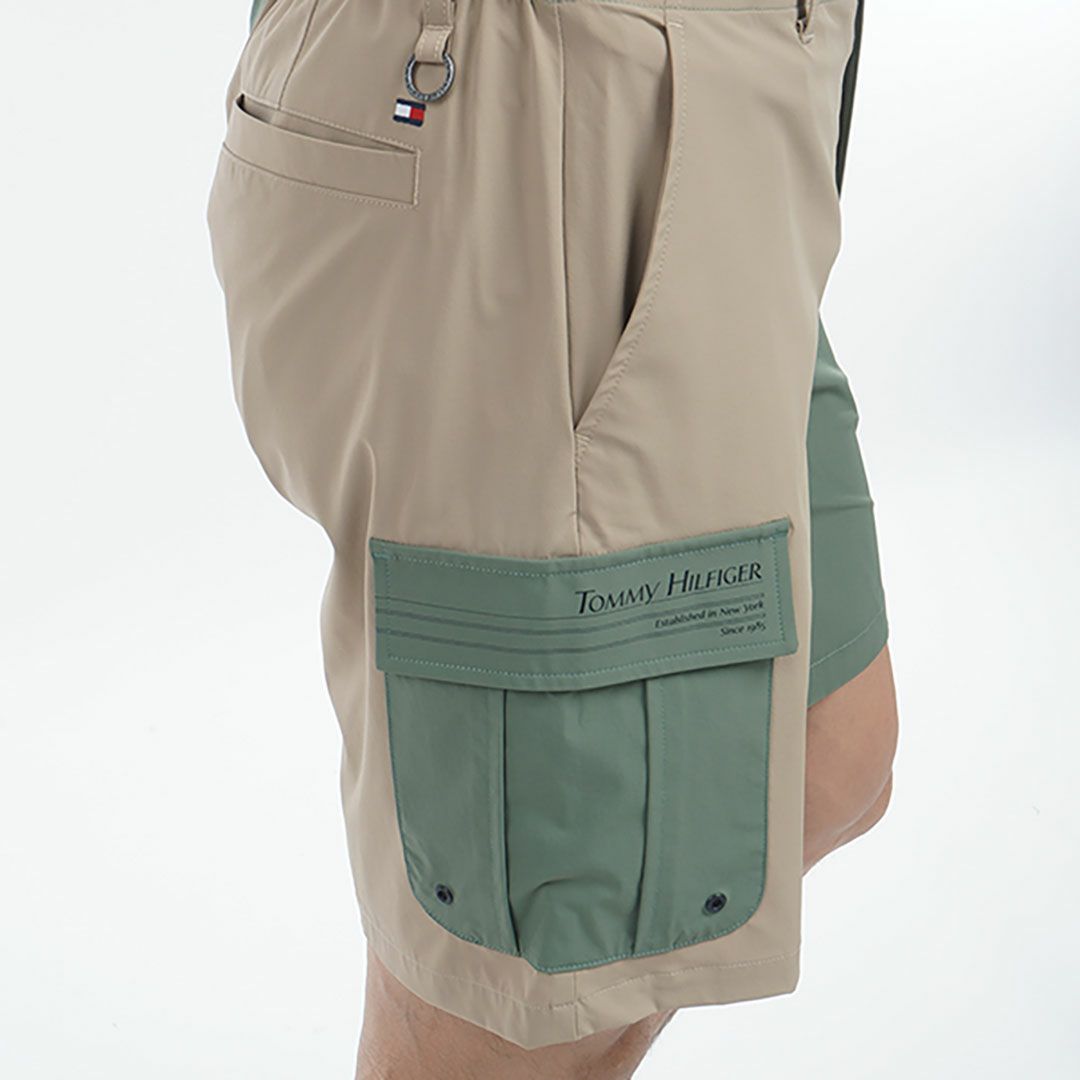 トミー ヒルフィガー ゴルフ Tommy Hilfiger Golf メンズ メンズ リラックス カーゴショートパンツ THMA508 詳細11