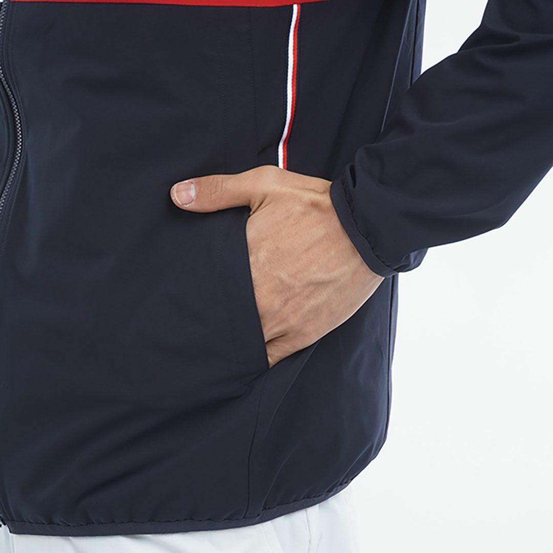 トミー ヒルフィガー ゴルフ Tommy Hilfiger Golf メンズ メンズ パッカブル ウィンドジャケット THMA509 詳細8