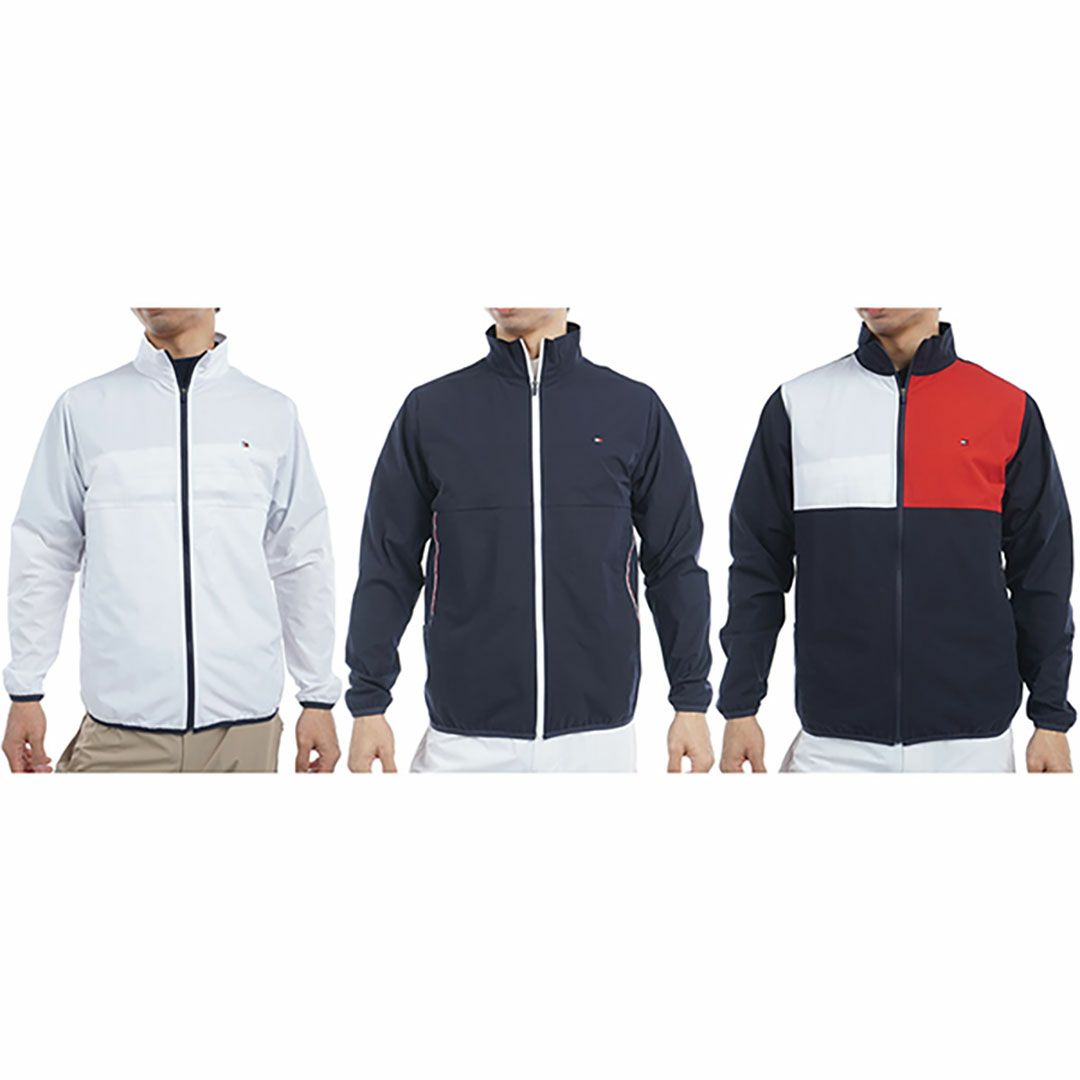 トミー ヒルフィガー ゴルフ Tommy Hilfiger Golf メンズ メンズ パッカブル ウィンドジャケット THMA509 詳細18