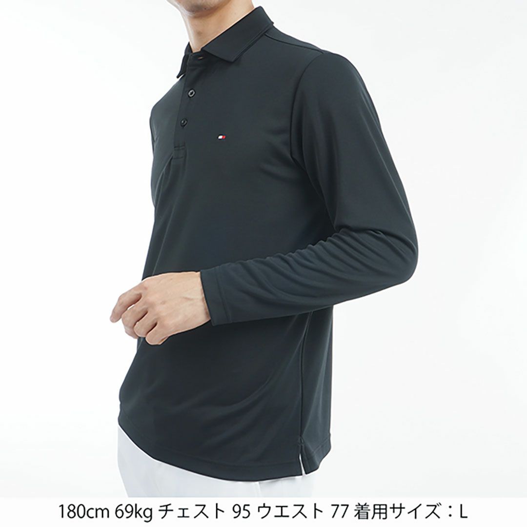 トミー ヒルフィガー ゴルフ Tommy Hilfiger Golf メンズ メンズ ベーシックプレーン 長袖シャツ THMA511 詳細9