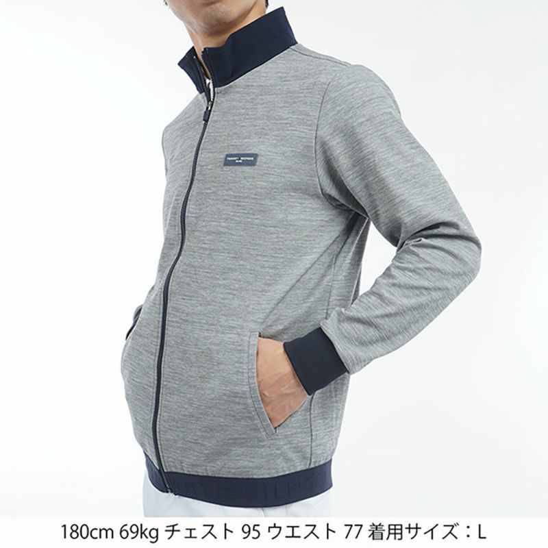 トミー ヒルフィガー ゴルフ Tommy Hilfiger Golf メンズ メンズ スクラムテック トラックジャケット THMA512 詳細4