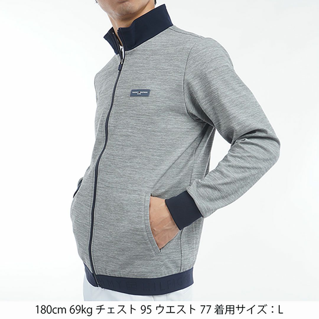 トミー ヒルフィガー ゴルフ Tommy Hilfiger Golf メンズ メンズ スクラムテック トラックジャケット THMA512 詳細4