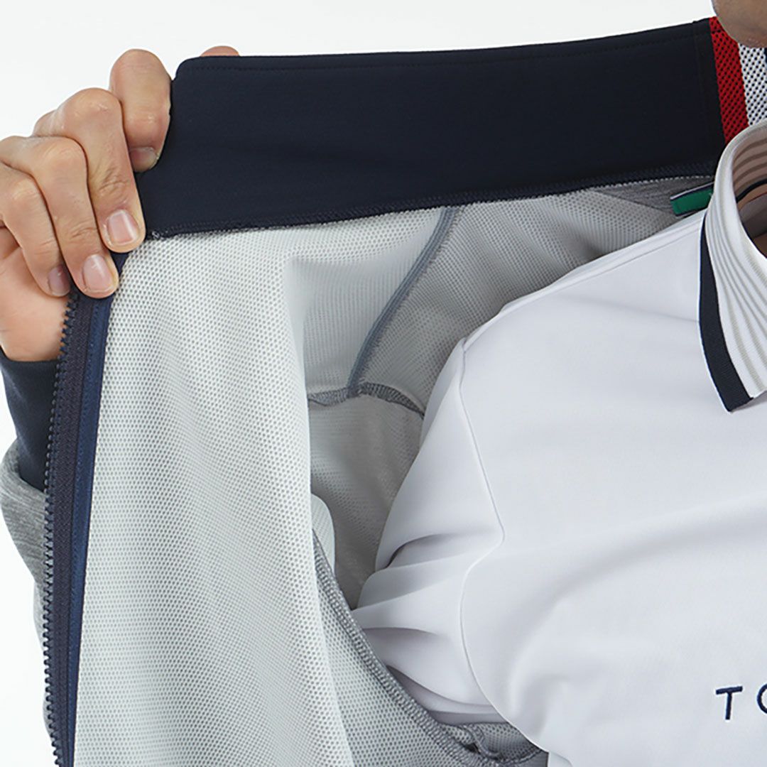 トミー ヒルフィガー ゴルフ Tommy Hilfiger Golf メンズ メンズ スクラムテック トラックジャケット THMA512 詳細12