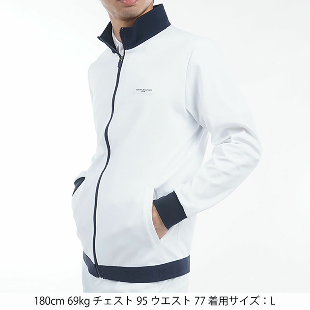 トミー ヒルフィガー ゴルフ Tommy Hilfiger Golf メンズ メンズ スクラムテック トラックジャケット THMA512 詳細13