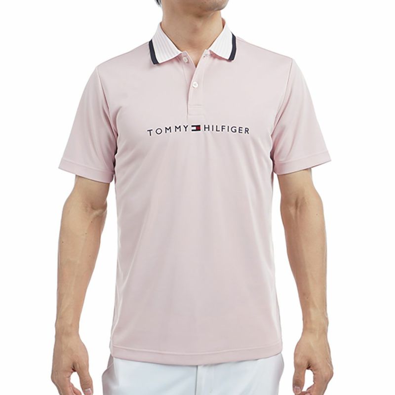トミー ヒルフィガー ゴルフ Tommy Hilfiger Golf メンズ メンズ エッセンシャルストライプカラー 半袖ポロシャツ THMA513 詳細5