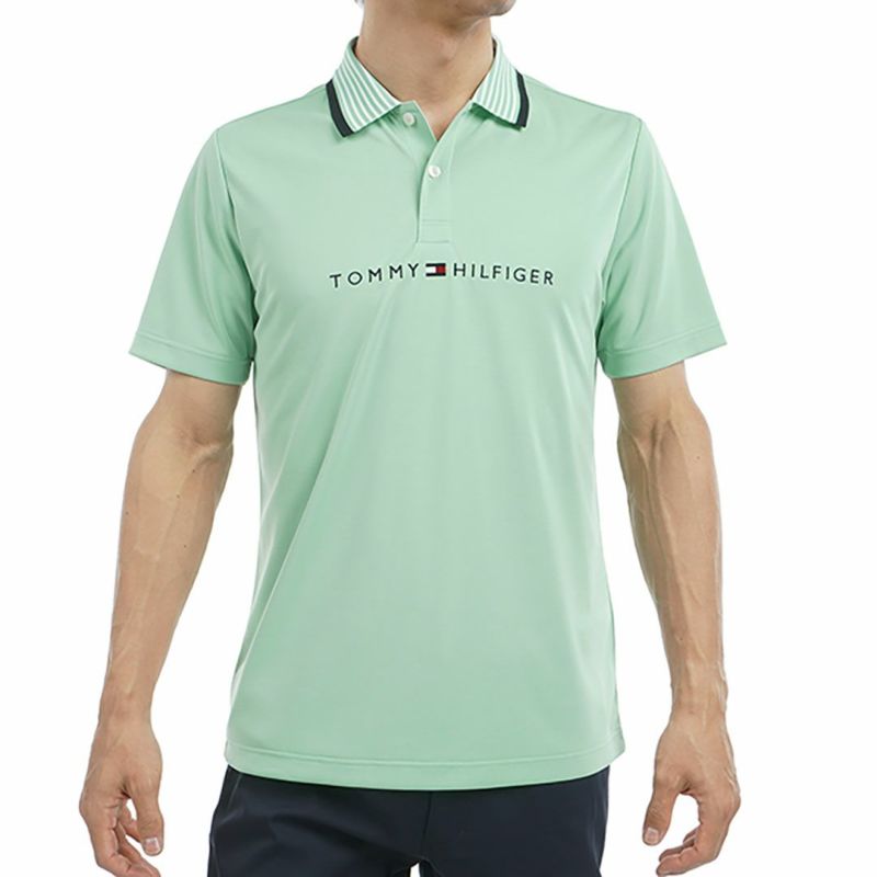 トミー ヒルフィガー ゴルフ Tommy Hilfiger Golf メンズ メンズ エッセンシャルストライプカラー 半袖ポロシャツ THMA513 詳細6