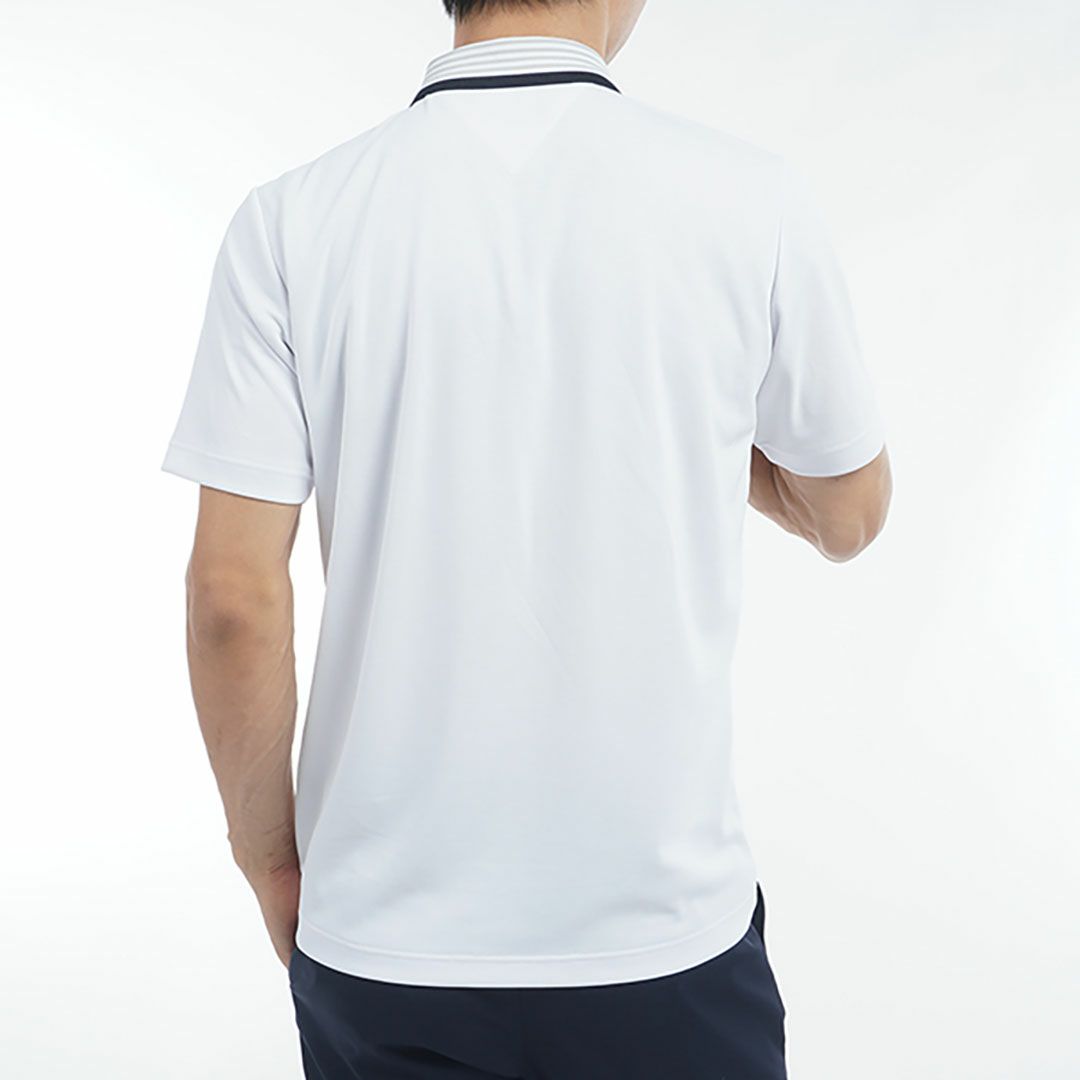 トミー ヒルフィガー ゴルフ Tommy Hilfiger Golf メンズ メンズ エッセンシャルストライプカラー 半袖ポロシャツ THMA513 詳細15